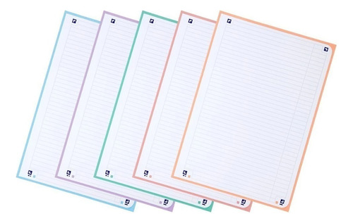 Cuaderno Oxford Spiral University, 5 m, 120 hojas, tapa dura, color lila