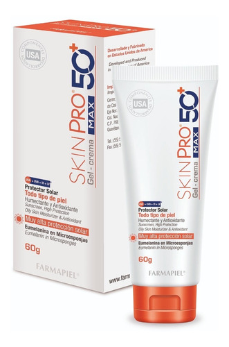Imagen 1 de 1 de Protector Solar Mayor A Grado 50 Skinpro Max