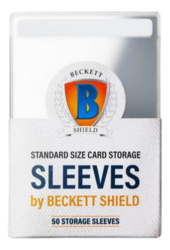 Beckett Shield Semirrgido Tamao Estndar 50 Mangas De Almacen