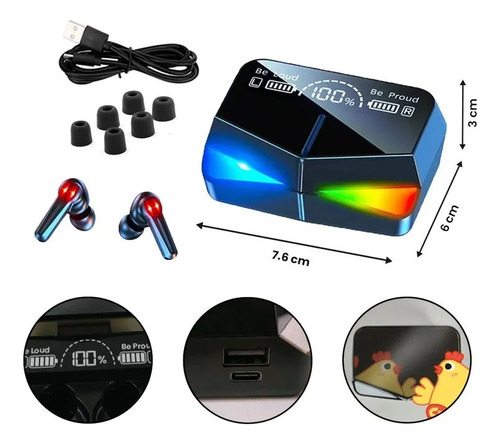 Audífonos Inalámbricos Gamers M28 Bluetooth