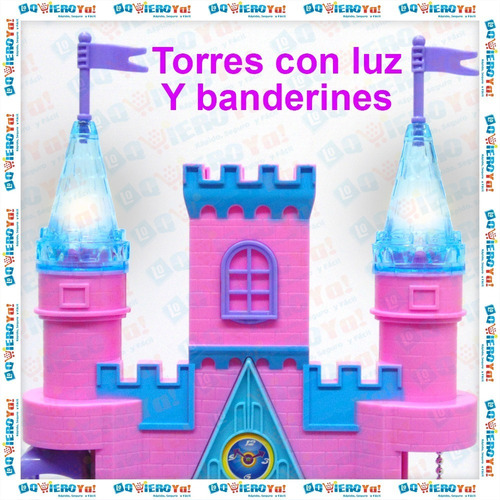 Imagen 9 de 10 de Castillo Mágico Luz Sonido Ascensor Poppi Baby + 4 Animales