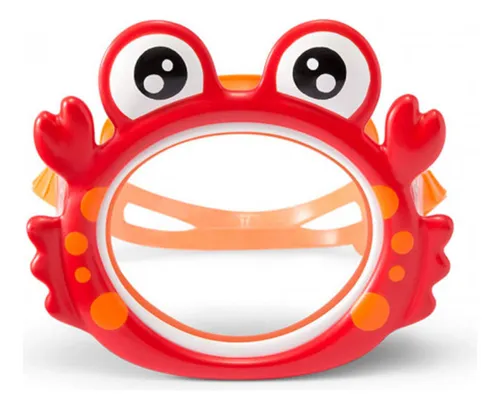 Mascara Para Buceo Cangrejo Rojo 3-8 Años Intex