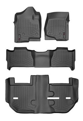 Tapetes Weathertech Suburban 2011-2014 - 1ra+2da+3ra Filas