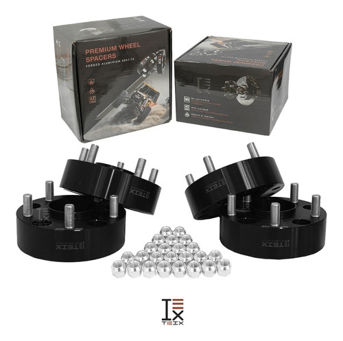 Kit Espaciadores 2in Dodge Ram 1500 2500 5 Birlos 2002-2009