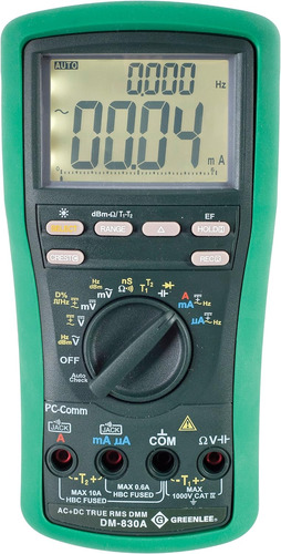 Dm-830a Dmm, Trms Acdc, Dualtemp, Negro