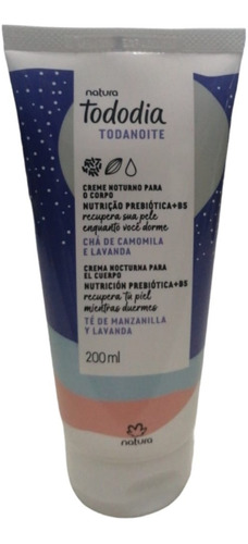 Crema Nocturna Corporal Tododia Natura 