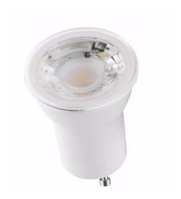 2x Lâmpada Bivolt Power Led Mini Dicróica Gu10 3w