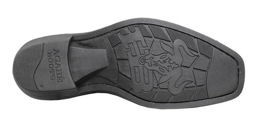 Imagem 4 de 6 de Bota Masculina Marrom Bico Quadrado Agabê 31607
