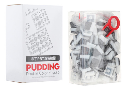 Keycaps Keycap Set Oem Para 61/68/71/84/87/104 Teclas Preto