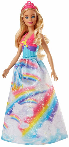 Barbie Dreamtopia Rainbow Cove Princess Doll, Rubia