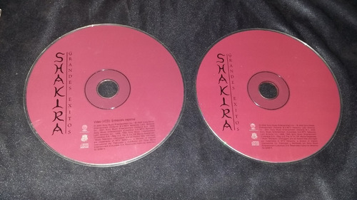 Shakira Grandes Exitos Cd + Vcd Pop Rock