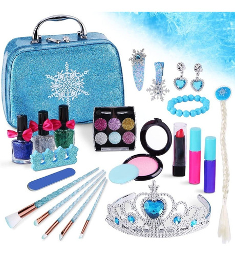 Set De Maquillaje Para Niña No Toxico Frozen