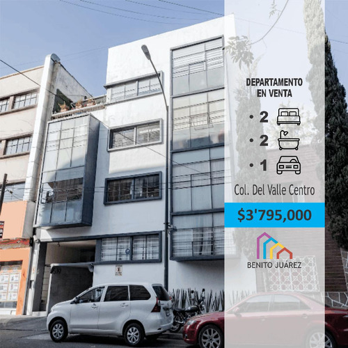 Departamento En Venta Excelente Ubicación Del Valle Centro.