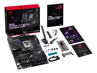 Tarjeta Medre Asus Rog Strix Z790-e Gaming Wifi Ddr5 Atx Color Negro