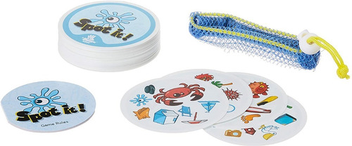 Imagen 4 de 5 de Juego De Mesa Dobble Waterproof 5 En 1 Spot It Agilidad H2o