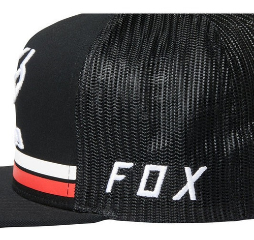 Imagen 4 de 4 de Gorra Mtocross Fox Honda Snapback #22996-001