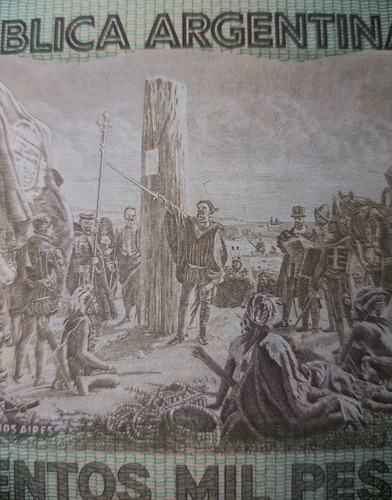 Billete Arg. 500 Mil Pesos,ley.18188,xf,bot#2510 Oportunidad