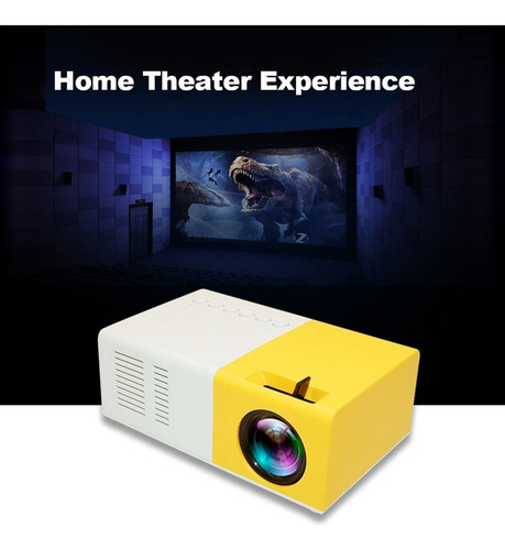 Mini Proyector Led Soporta Vídeo Portátil 720p/1080p