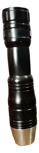 Linterna De Mano Recargable Flashlight Emergencia Senderismo Blanca Negro