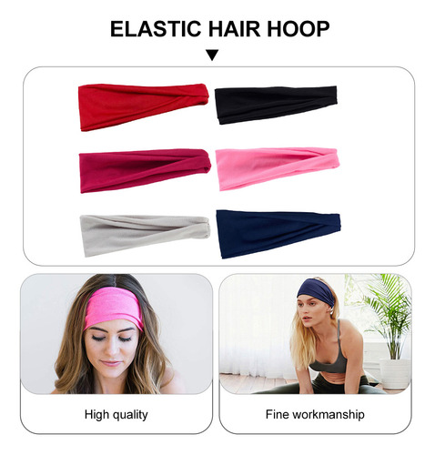 Diademas Deportivas Elásticas Para Yoga, Que Absorben El Sud