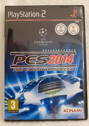 Pro Evolution Soccer 2014 Pro Evolution Soccer Standard Edition Konami Ps2 Físico