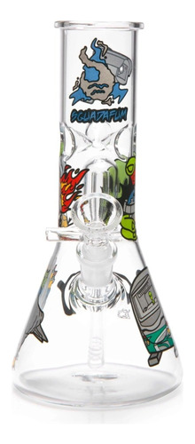 Ice Bong De Vidro Squadafum Percolator 8005 Original