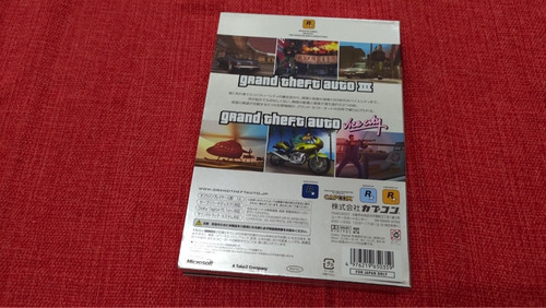 Gta Doble Pack Xbox Clássico Original Japonês (Usado)