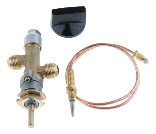 / Kit Válvula De Control Horno De Gas Propano Botón
