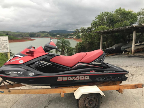 Bombardier- Sea Doo-2006- Vermelho Metálico E Preto