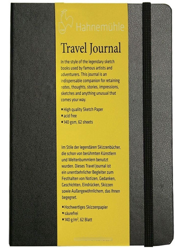 Cuaderno de viaje Travel Journal con forma de retrato, 9 x 14 pulgadas, 140 g/m