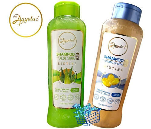 Shampoo Seda Anyeluz + Aloe Ver - mL a $80