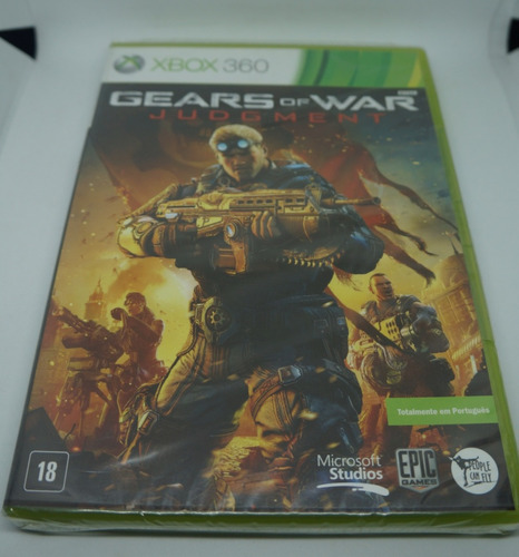 Gears Of War Judgment Xbox 360 Físico - Em Português Lacrado