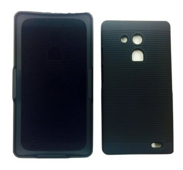 Clip Funda Protector Huawei Ascend Mate Negro Mt1-06 V06