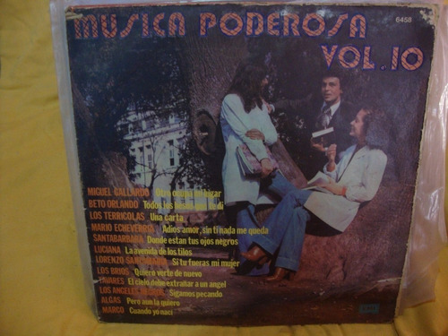 Vinilo Musica Poderosa Volumen 10 Algas Terricola Brios Cp1