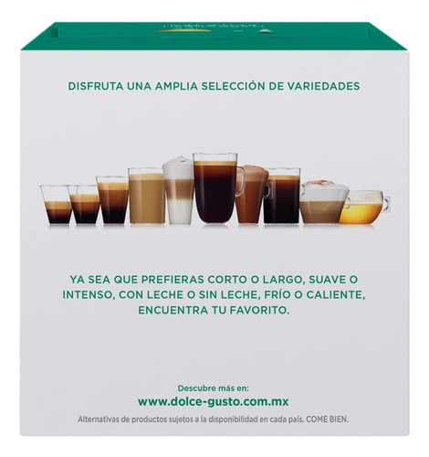 Cápsulas Té Verde Nescafé Dolce Gusto Marrakesh Style 16 Cap