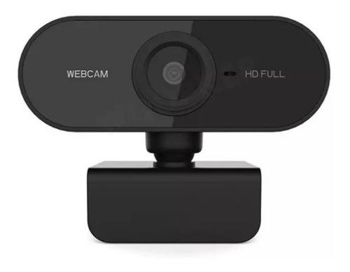 Webcam Hd 1080p Usb Pc Notebook Camera Live Computador Preto