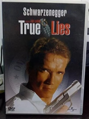 True Lies * Arnold Schwarzenegger * James Cameron * Dvd Novo