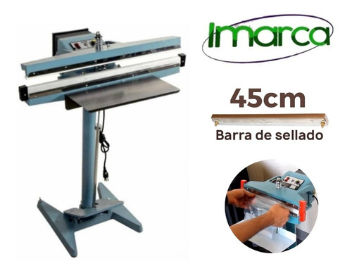 Selladora De Pedal De Barra 45cm De Alta Calidad