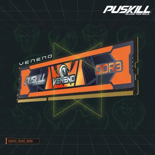 Memoria Ram Puskill Veneno Para Jugadores De Escritorio Ddr3