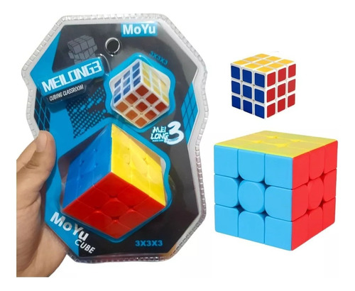 Pack De Cubos Rubick Moyu 3x3x3 Mas Mini 3x3x3