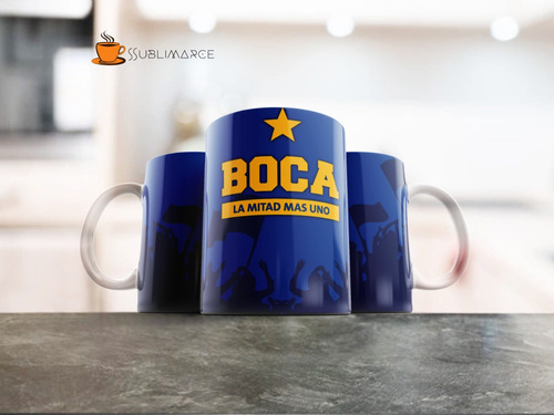 Taza De Ceramica Boca Juniors