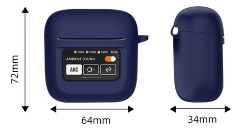 Capa De Silicone Para Fones De Ouvido Sem Fio