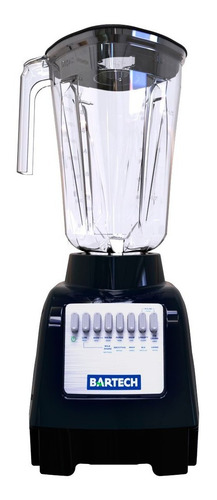 Licuadora 550w Plástico 2l Botonera 10vel Bartech B1 Negra
