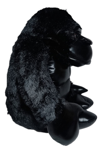 Peluche Con Forma De Gorila Chico. Negro