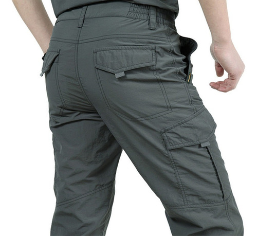 Pantalones Tácticos Ligeros For Hombre, Transpirables E Imp