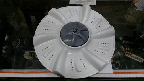 Imagen 2 de 4 de Propela Agitador Impulsor Lavadora Samsung 43 Cm 11 Dientes