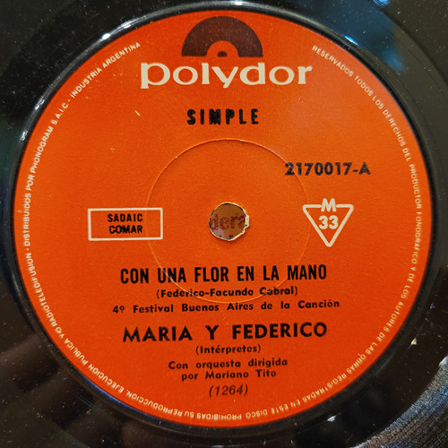 María Federico Flor Mano Réquiem Planeta Vinilo Simple Funk 