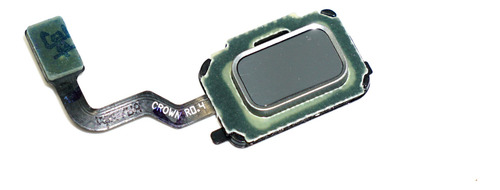 Flex Sensor Huella Para Galaxy Note 9 N960 Plata Cromo