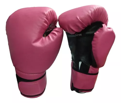 Guantes de boxeo rosados para hombres y mujeres, guantes de gel esencial  pesado para boxeo, saco de boxeo, guantes de boxeo para kickboxing, MMA,  Muay