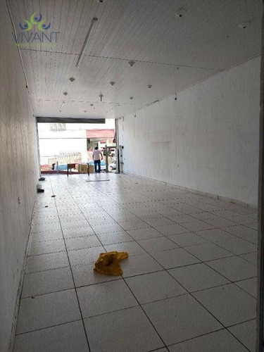 Imagem 3 de 12 de Salão Para Alugar, 100 M² Por R$ 3.000/mês - Cidade Boa Vista - Suzano/sp - Sl0170